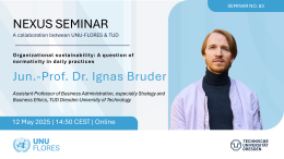 Nexus Seminar 83