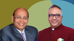 Photo on left to right: Dr. Abishek Singhvi and Prof. C. Raj Kumar.