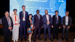 Group photo at the Global Sustainable Development Congress, with UNU and UNU-IAS.