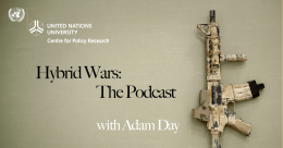 Hybrid Wars with Adam Day