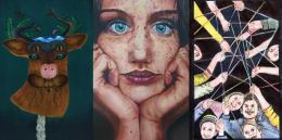 select artwork from Fuji-California Young Artists Expo 2025