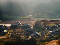 A village in Noto Peninsula, Ishikawa Prefecture, Japan