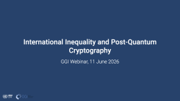 GGI Webinar