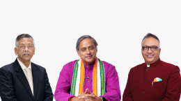 Dr. Shashi Tharoor, Member of Parliament of India and former Under-Secretary-General of the United Nations; Mr. R. Venkatramani, the Attorney-General for India, and Prof. C. Raj Kumar, Founding Vice-Chancellor of O.P. Jindal Global University.