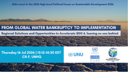 Global Water Bankruptcy