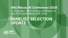 UNU Macau AI Conference 2026