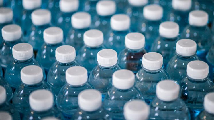 Water bottle production