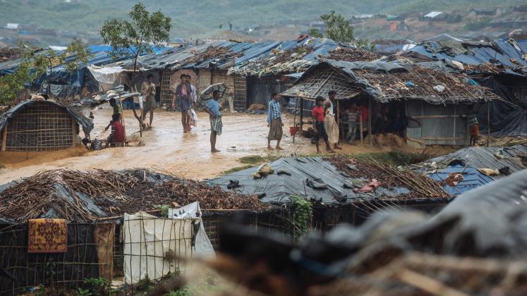 Kutupalong refugee camp, Cox's Bazar, Bangladesh.