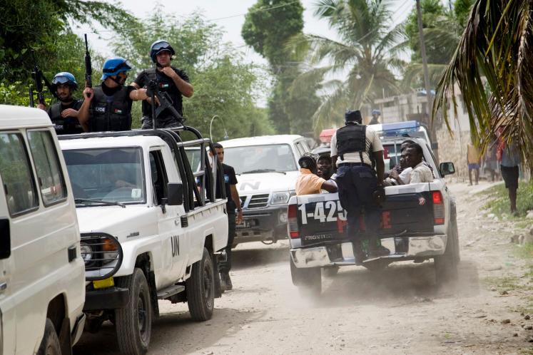 UN and Haitian Police Conduct Security Op in Croix-des-Bouquets