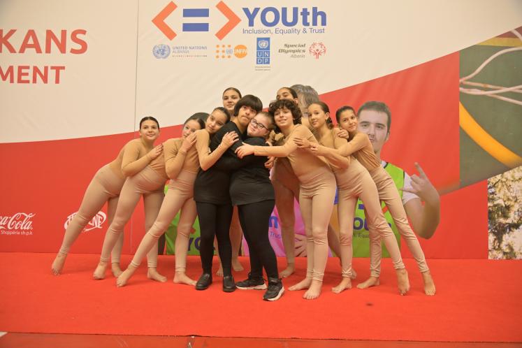 In the Western Balkans, youth with disabilities participate in sports activities and trainings.
