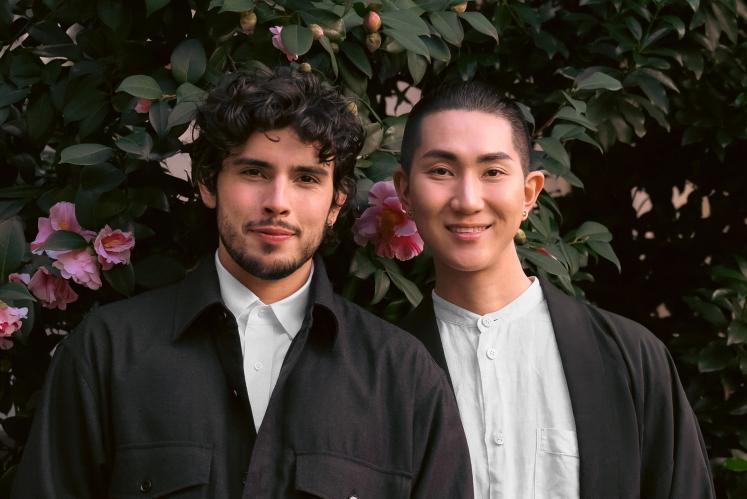 Ven. Kodo Nishimura, Buddhist Monk and Artist; and Mr. Juan Pablo Reyes