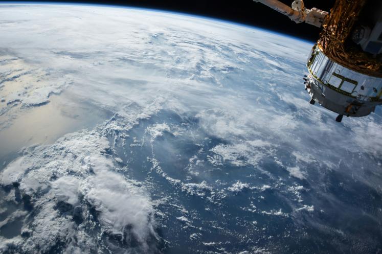 Photo of earth from space