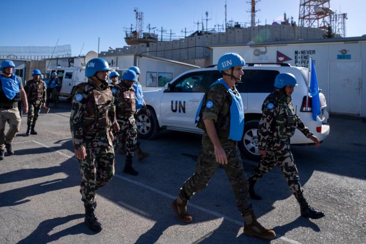 Peacekeepers Serving with United Nations Interim Force In Lebanon