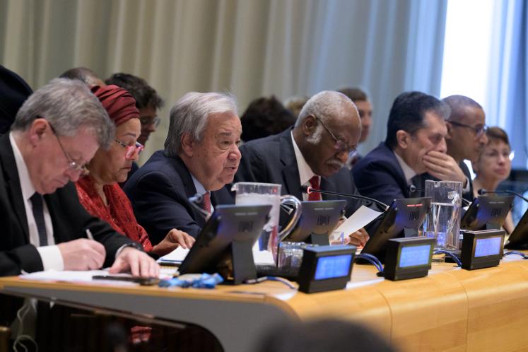 Secretary-General António Guterres briefs Member States on his UN80 Initiative.