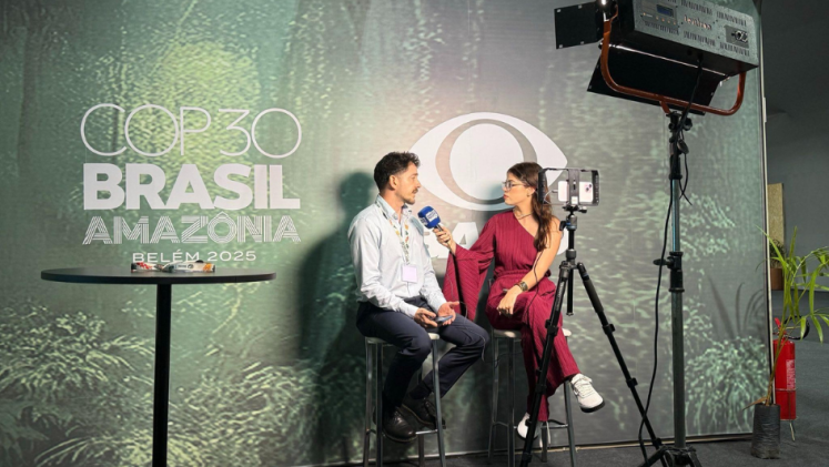 Lucas Turmena interview at COP 30.