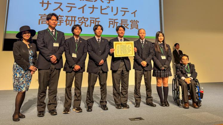 Winners of the 11th Japan Youth Environmental Activity Contest