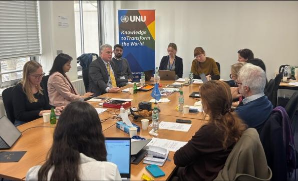 UNU Paris Office Team and participants of the workshop — 20 November 2025, Paris, France. Photo © UNU Paris Office  