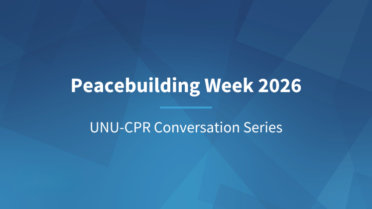 Conversation Series Peacebuilding
