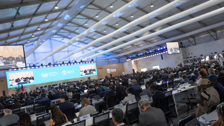 Opening plenary at COP 17 in Ulaanbaatar, Mongolia