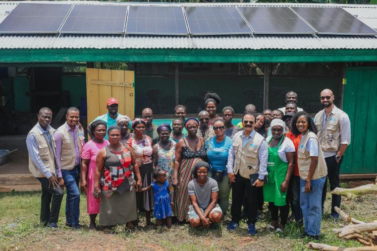 UNU INRA   Gari Processing Center (Renewable energy powered)