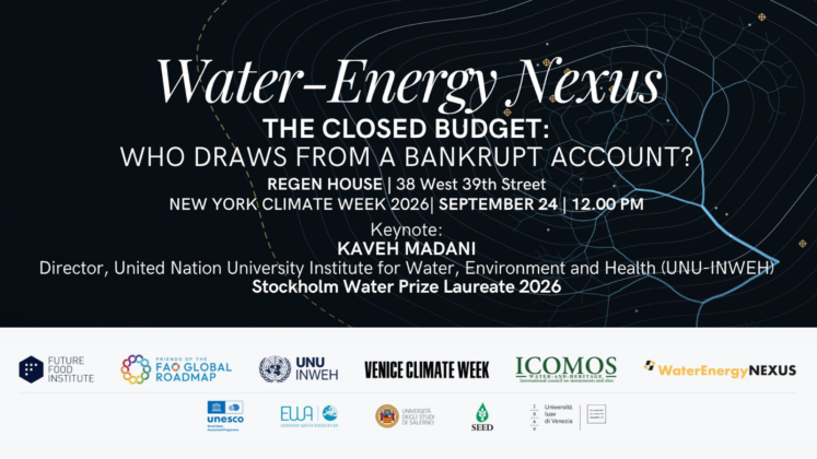 WATER–ENERGY NEXUS The Closed Budget: Who Draws From a Bankrupt Account?