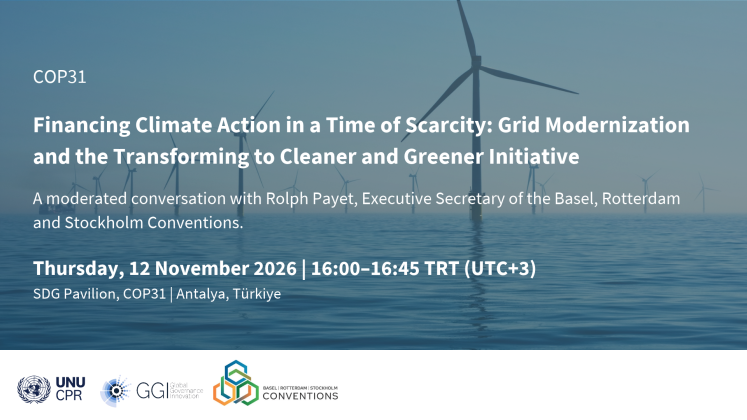 Financing Climate Action in a Time of Scarcity: Grid Modernization and the Transforming to Cleaner and Greener Initiative