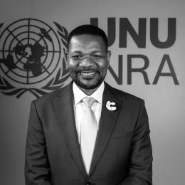 Dr. Munang headshot Bl&W