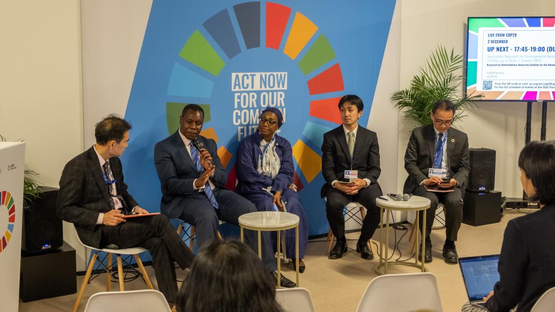 COP28 Event Discusses Just Transition through Climate–SDG Synergies ...