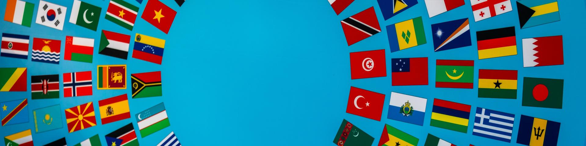 Washington, D.C. - 09 October 2022: Close-up of the World Bank Group(WBG) and International Monetary Fund (IMF) Annual Meetings Logo