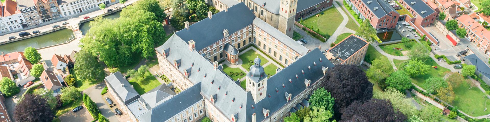 The UNU-CRIS premises as seen from above