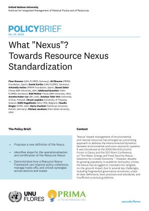 Policy Brief PRIMA UNU-FLORES